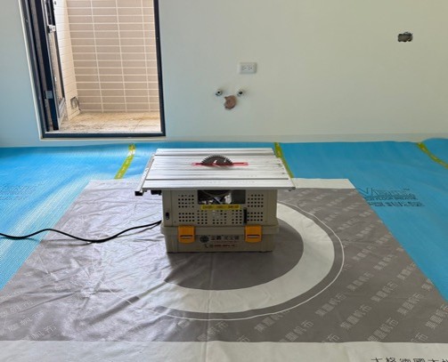 無塵機台+集塵帆布